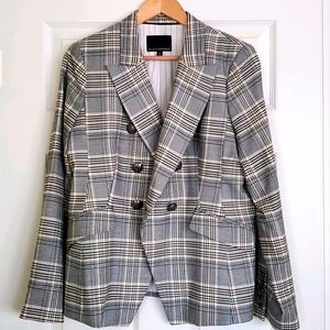 Plaid Blazer